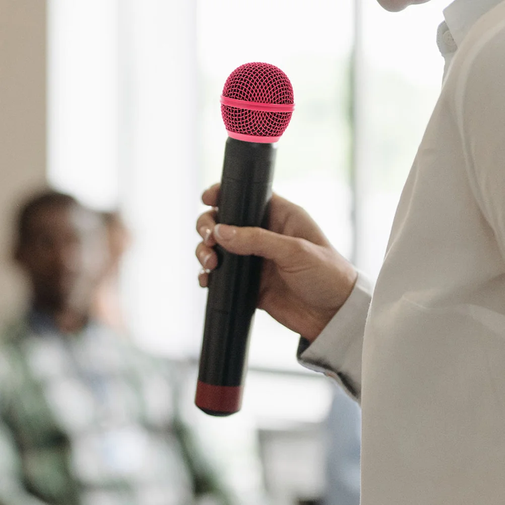 

8Pcs Microphone Grill Mesh Ball Head Mic Metal Replacement Grille Wireless Mic Supplies Microphone Head Mesh Replacement