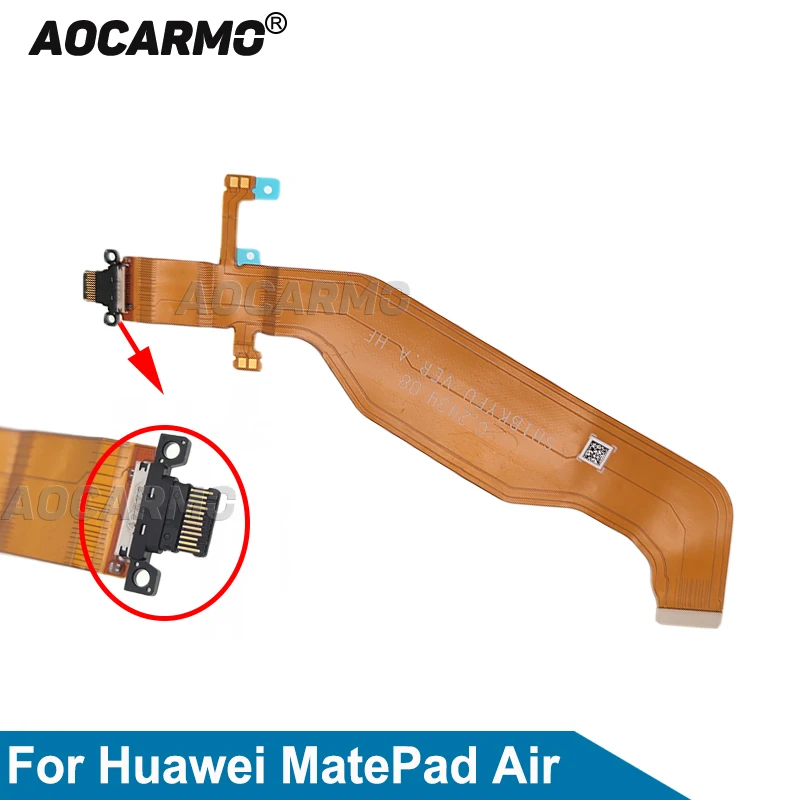 

Aocarmo для Huawei MatePad Air 12 "порт для зарядки, док-станция для зарядного устройства, гибкий кабель, запасные части