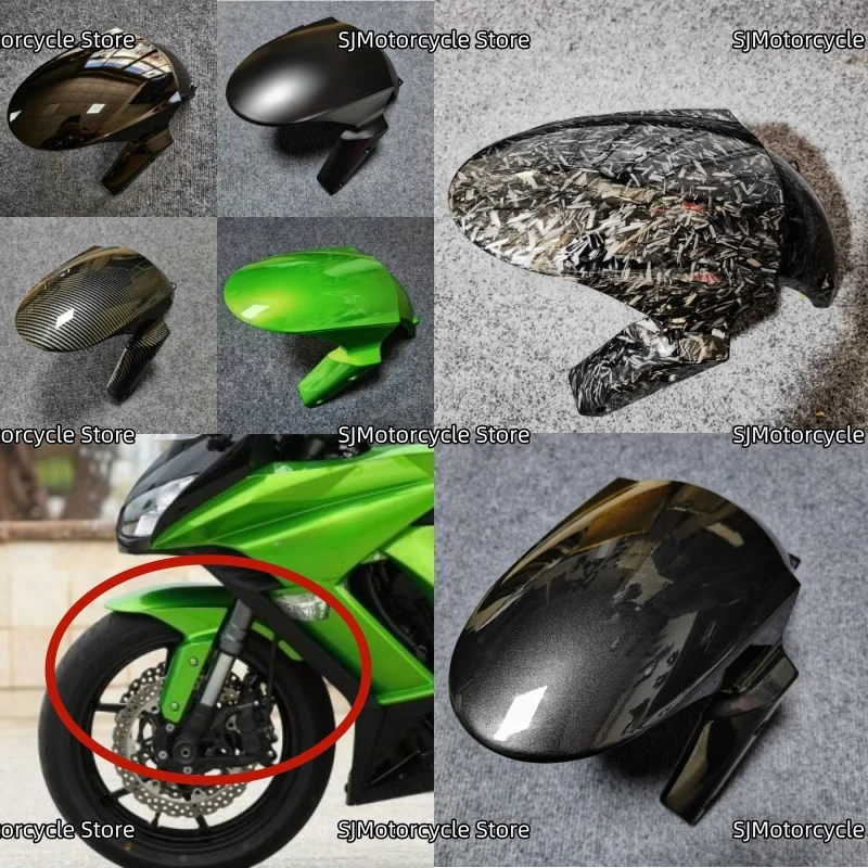 

Крышка брызговика переднего крыла, обтекатель, подходит для Kawasaki Z1000 (14-23) Z1000SX (10-16) ZX-10R (11-15) Z800 (13-16) ZX6R 636 (09-18)