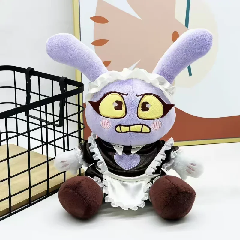 

2026 Bandai Jax-Suit Pomni Disappearing Guy Plush Cute Cartoon Circus Maid Jax Plushie Soft Room Decor Stuffed Doll Toys For Kid