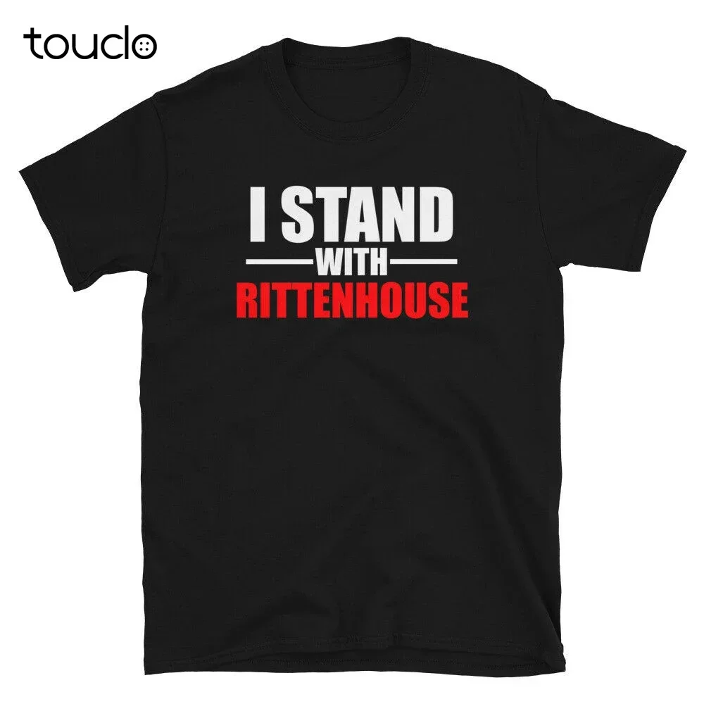I Stand With Kyle Rittenhouse Kenosha Wisconsin Pro Self Defense Adult T-Shirt