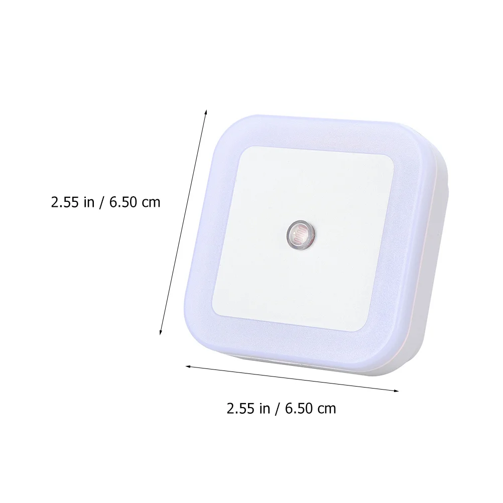 6pcs Led Night With Light Sensor, Plug In Bedroom Lamp For Kids, Small Nightlight For Children Safe Overnight Use,