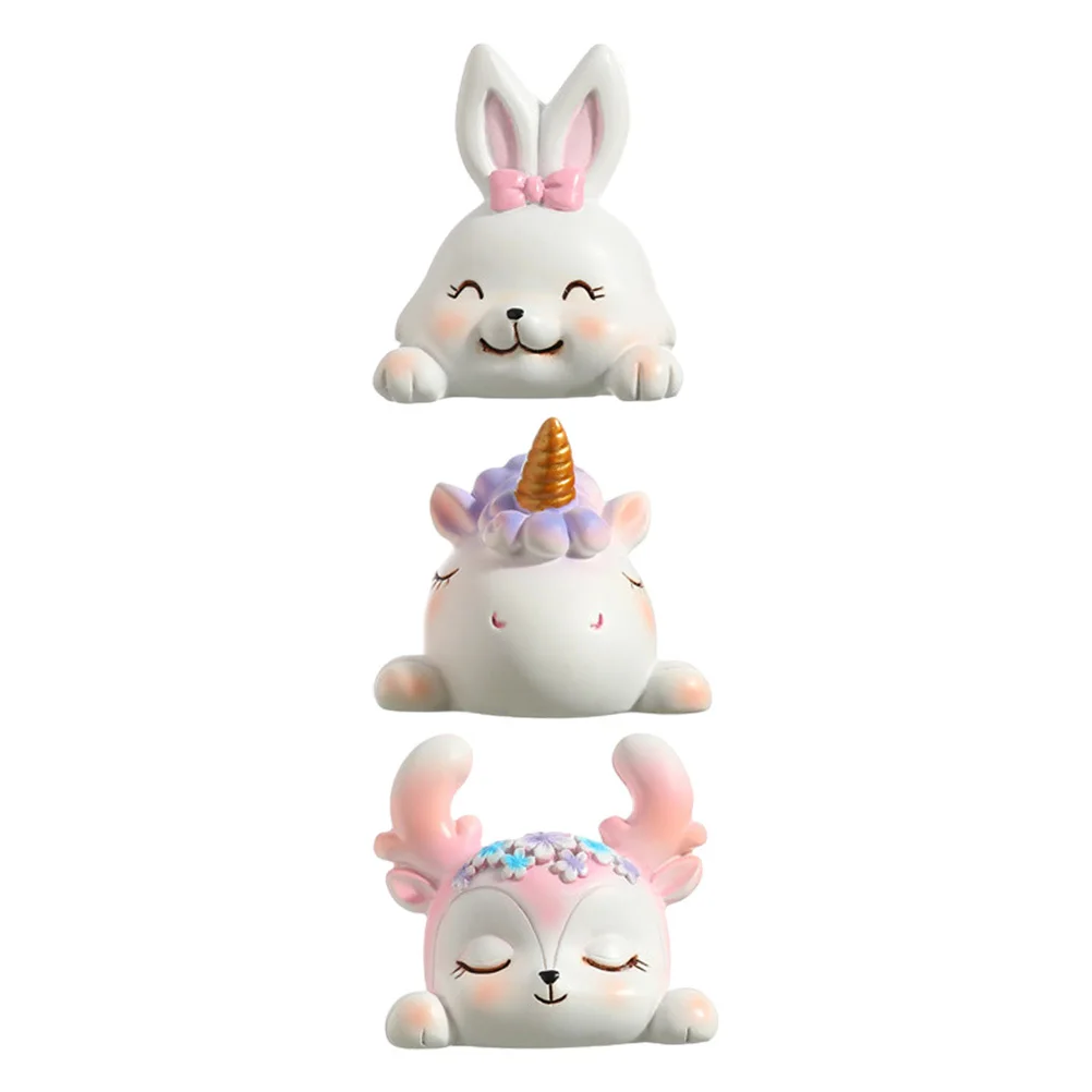 3 قطعة رسالة ملاحظة كليب الراتنج الحيوان نمط سطح المكتب عرض الصور المشبك الجدول الديكور حامل مذكرة لبطاقات صور القائمة الزفاف #3