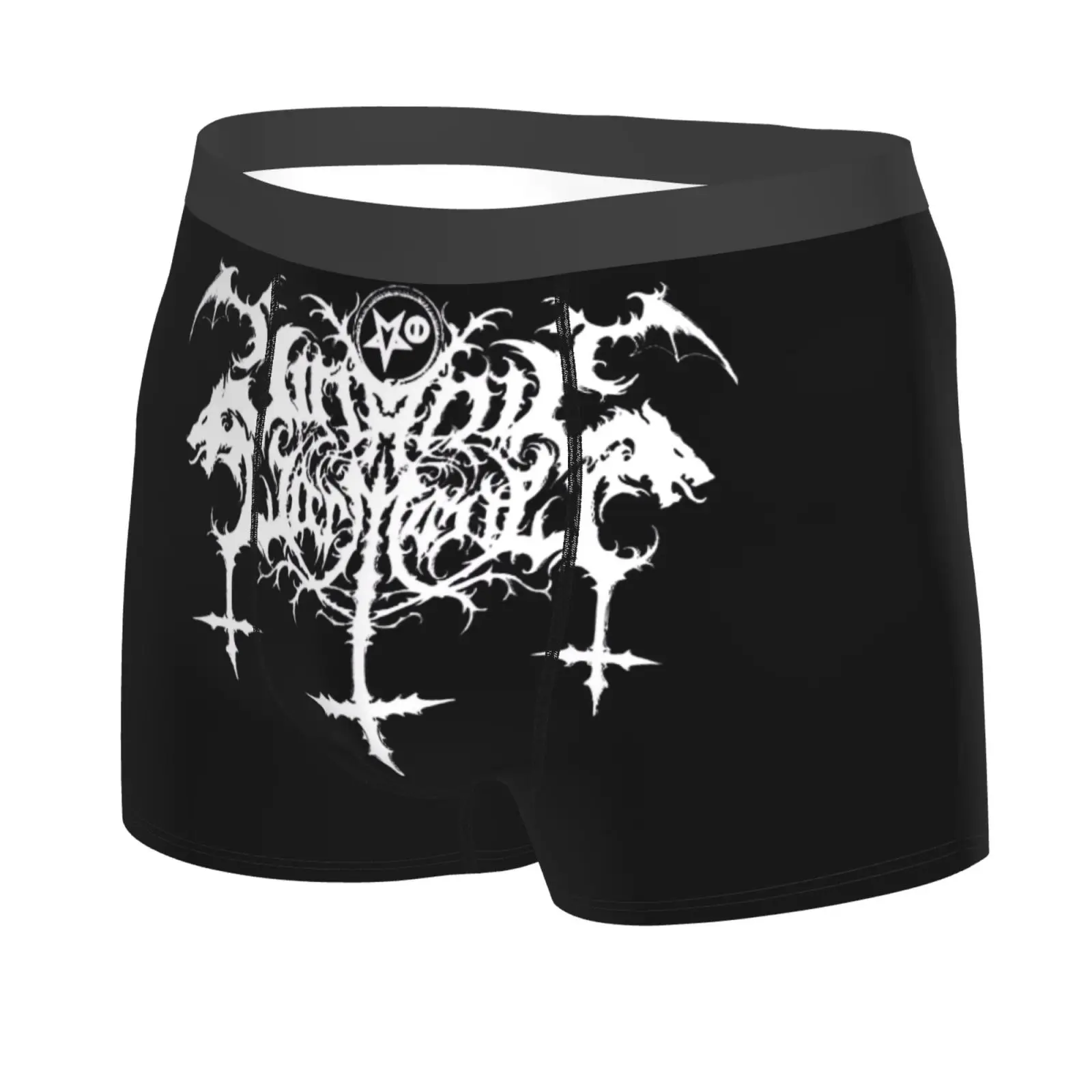 Gothic Pattern Print Men's Underwear Healthy Soft Comfortable High-Quality Men's Briefs Stylish Trendy Casual Sports Panties