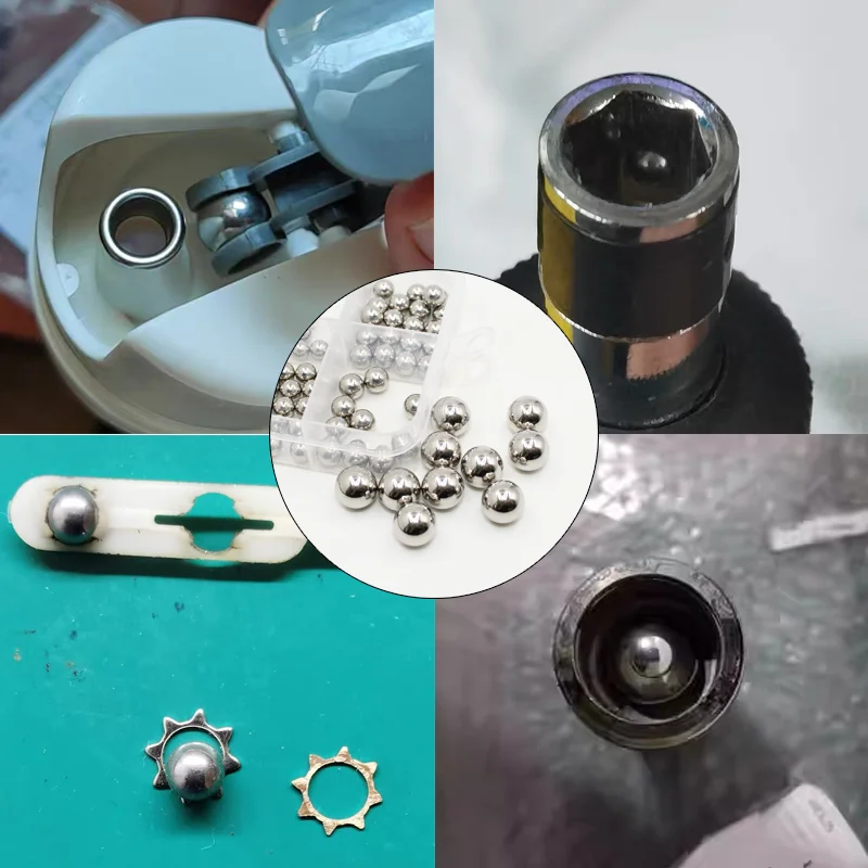 304 Stainless Steel Solid Ball Dia 0.4-30mm SUS Precision Bearing Steel Small Pellet Slingshot Marbles Round Smooth Slides Ball image 6