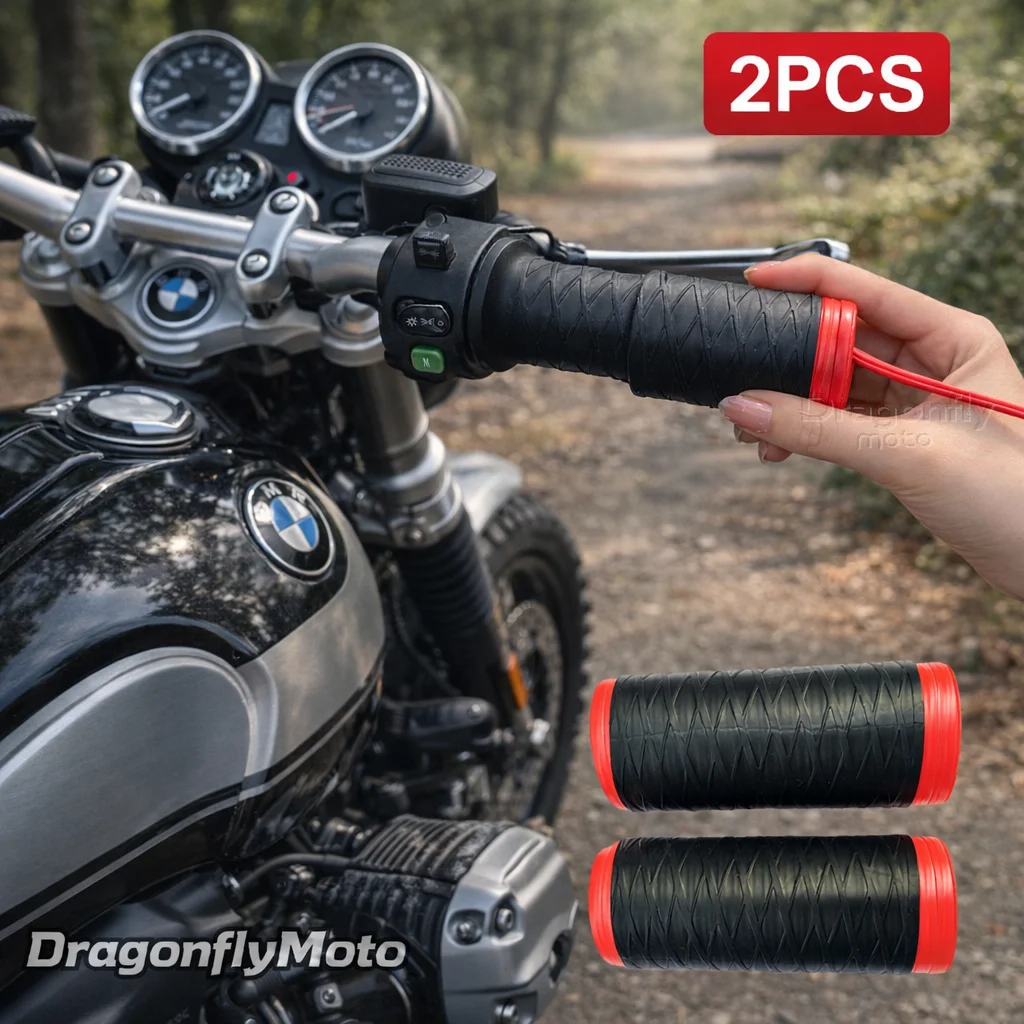 

Силиконовые накладки на руль мотоцикла для BMW R nineT RnineT Nine T Pure Scrambler Urban G/S 2014-2022 2015, самозатягивающиеся