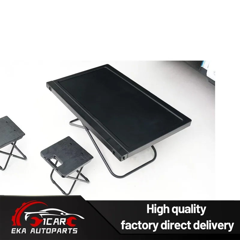 Multifunctional Trunk Storage Box with Password Lock Built‑in Camping Table Chairs for Mercedes‑Benz G‑Class W463 W464 W465