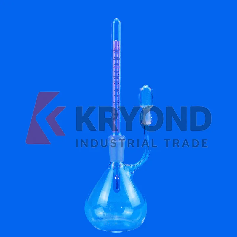 Glass Thermometer Specific Gravity Bottle 25/50ml Pycnometer Science Labware Medical Original Product