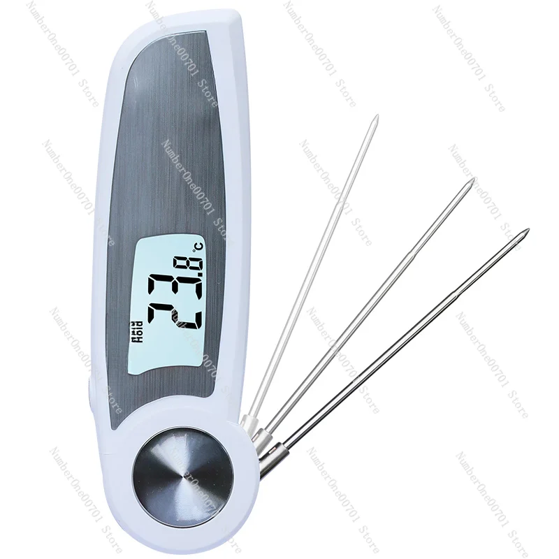 Food Thermometer Folding Probe Type Center Frozen Baking Electronic Thermometer