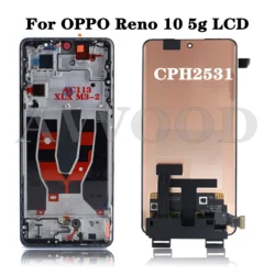 6.7''Original AMOLED For Oppo Reno 10 LCD CPH2531 Display Touch Screen Digitizer Assembly For Oppo Reno10 5g LCD Display Replace