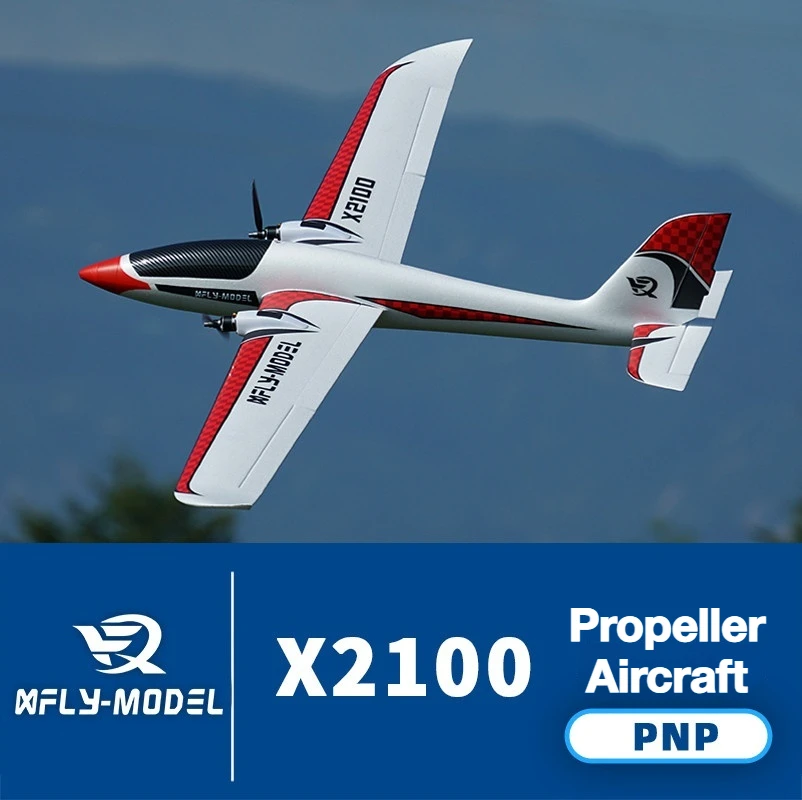 XFly X2100 Twin Glider FPV Aircraft 5-Channel Brushless Glider Ultra-Long Flight Time Remote-Controlled Aircraft Model PNP