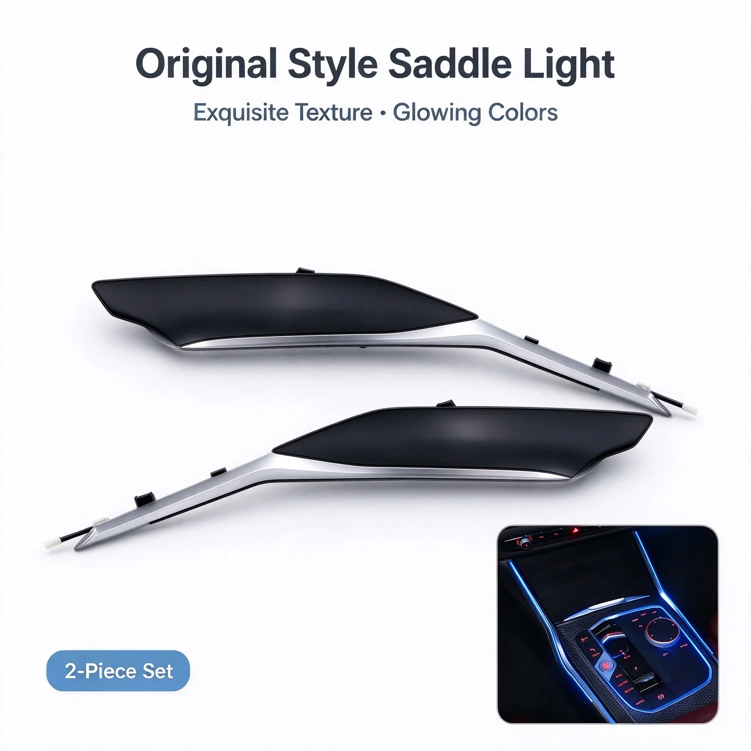 LED Car Interior Ambient Light Center Console Atmosphere Lamp Plug and Play For BMW 3 4 Series M3 M4 M5 G20 G22 G80 G82 G90 Interior Decorative Light