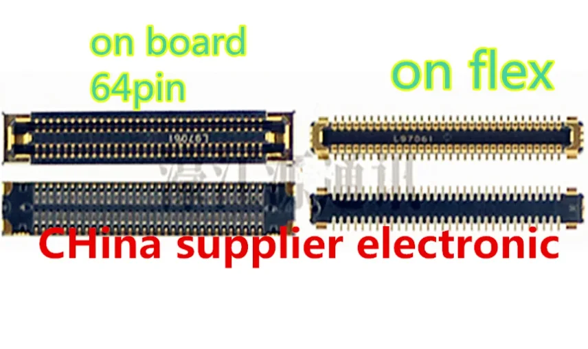 For Samsung Note10 F7070 motherboard cable display seat connection seat inline 64pins on board flex