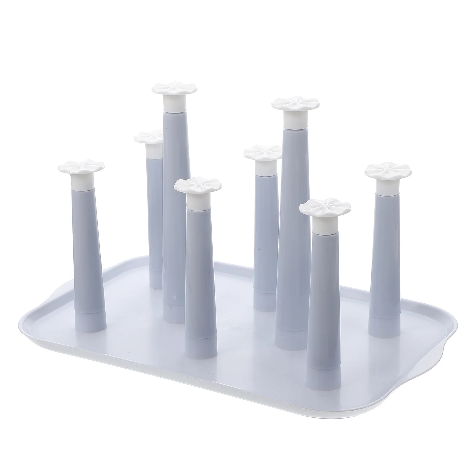 

Glasses Drying Rack Modern Cup Draining Stand Organizer for Kitchen Bar Coffee Shop Tumbler Bottle Storage Rack Space Saving