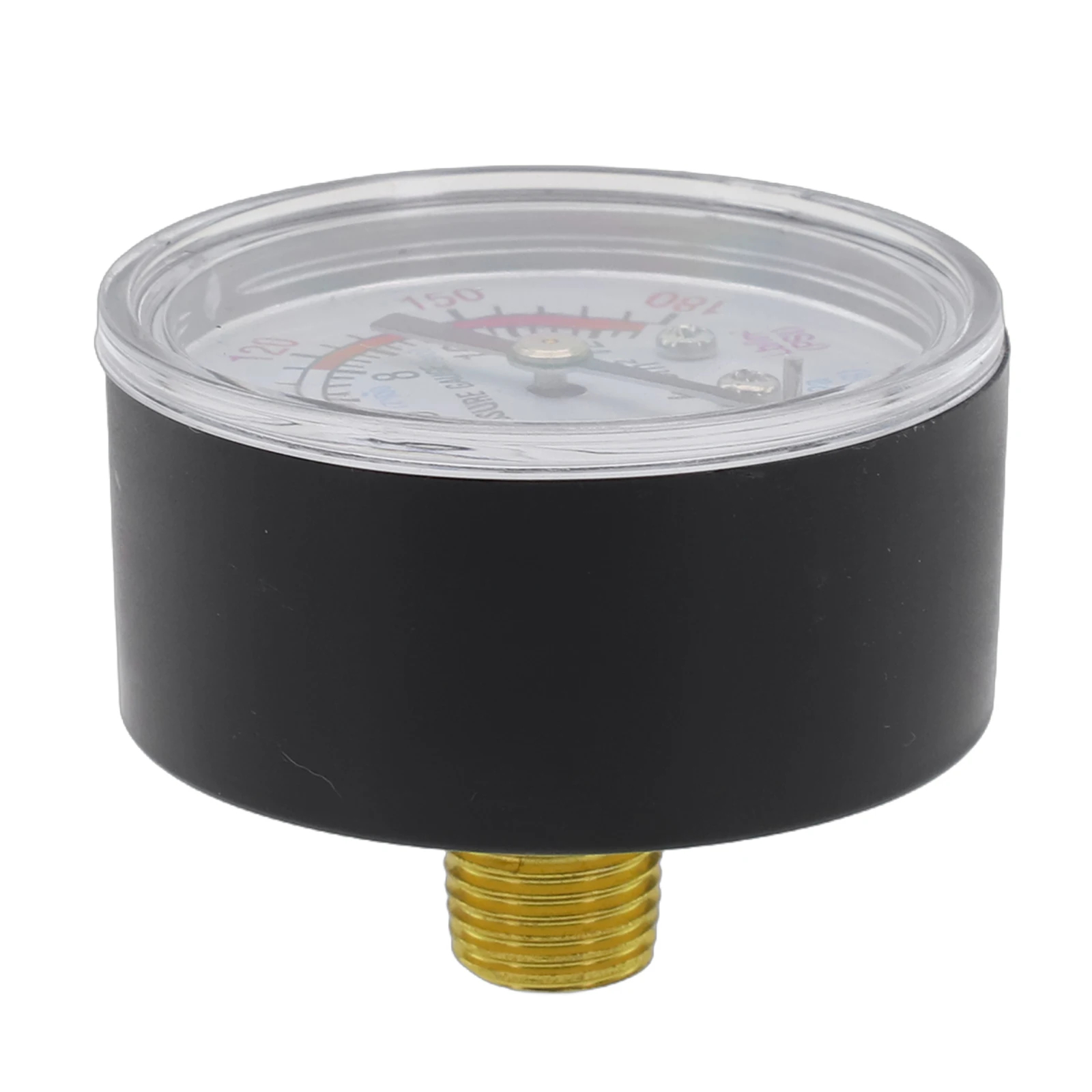 Mechanical Pressure Gauge Y40 Y50 0 180 PSI for Air Compressor Use with Resilient Housing and Consistent Accuracy