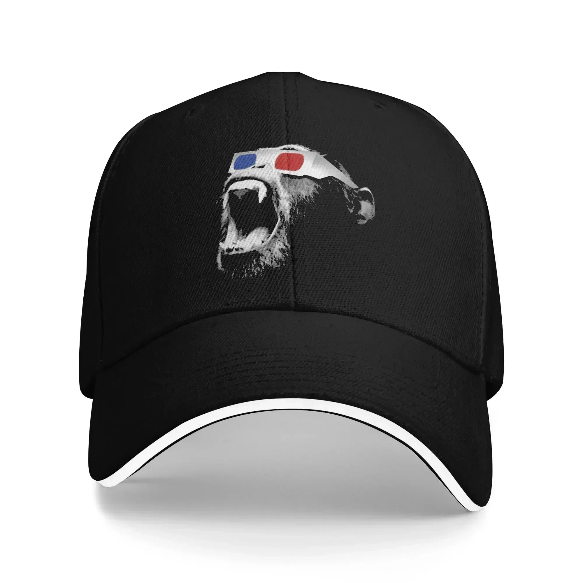3D Animals Baseball Cap 3D Chimp Men Women Custom DIY Trucker Hat Summer Y2k Cute Outdoor Sports Hot Sale Baseball Caps