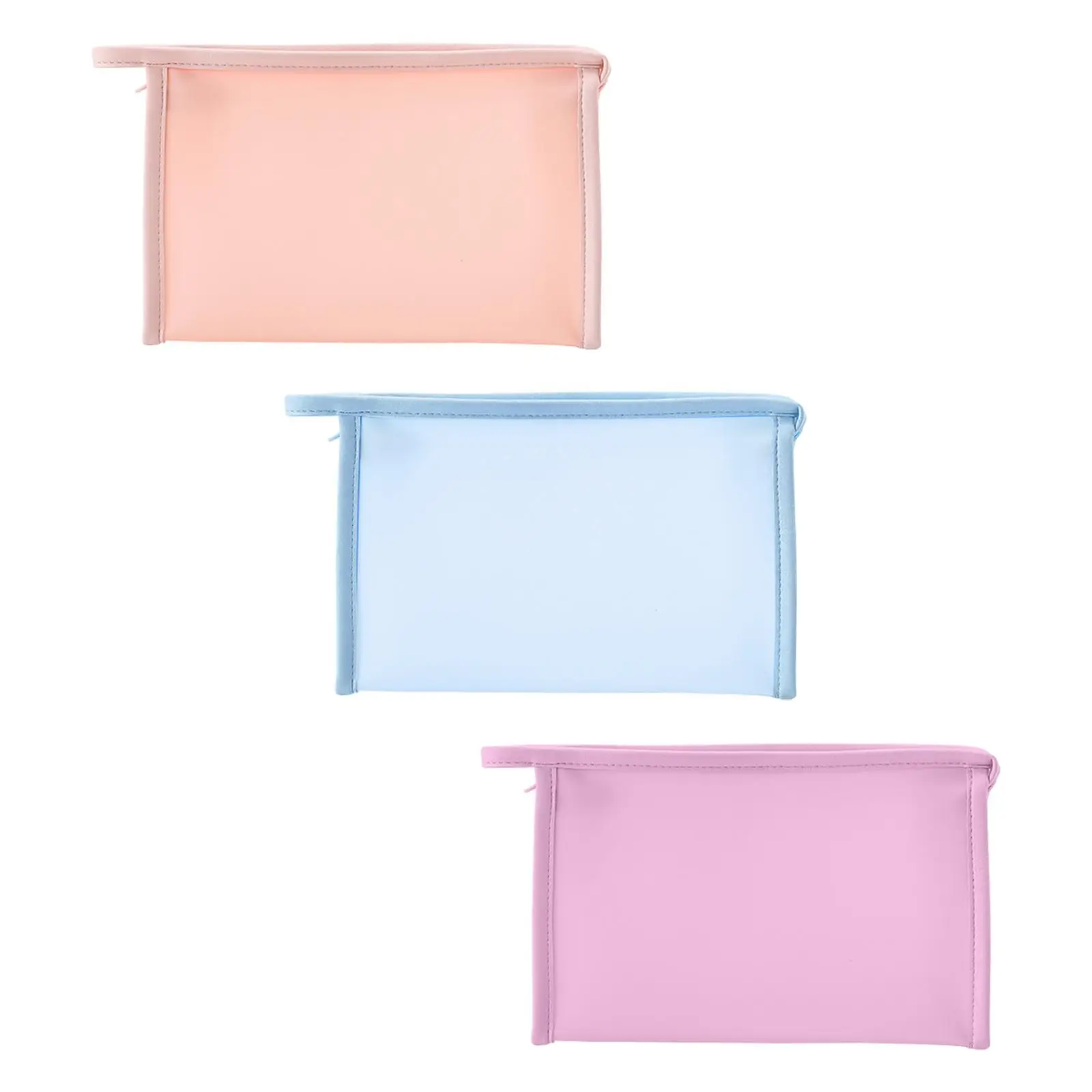 Waterproof Makeup Bag Cosmetic Pouch Portable Lightweight Toiletry Bag Travel Makeup Organizer for Business Trip Essentials