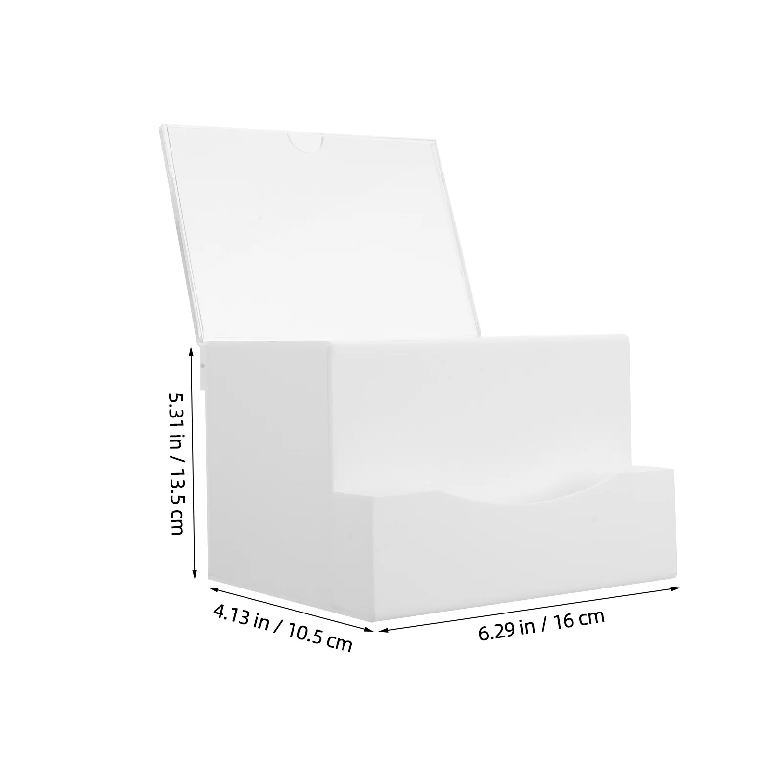 1 قطعة صندوق التصويت مع قفل الاكريليك التبرع اقتراح شكرا رسالة جمع صندوق تخزين الاقتراع العام متعدد الوظائف