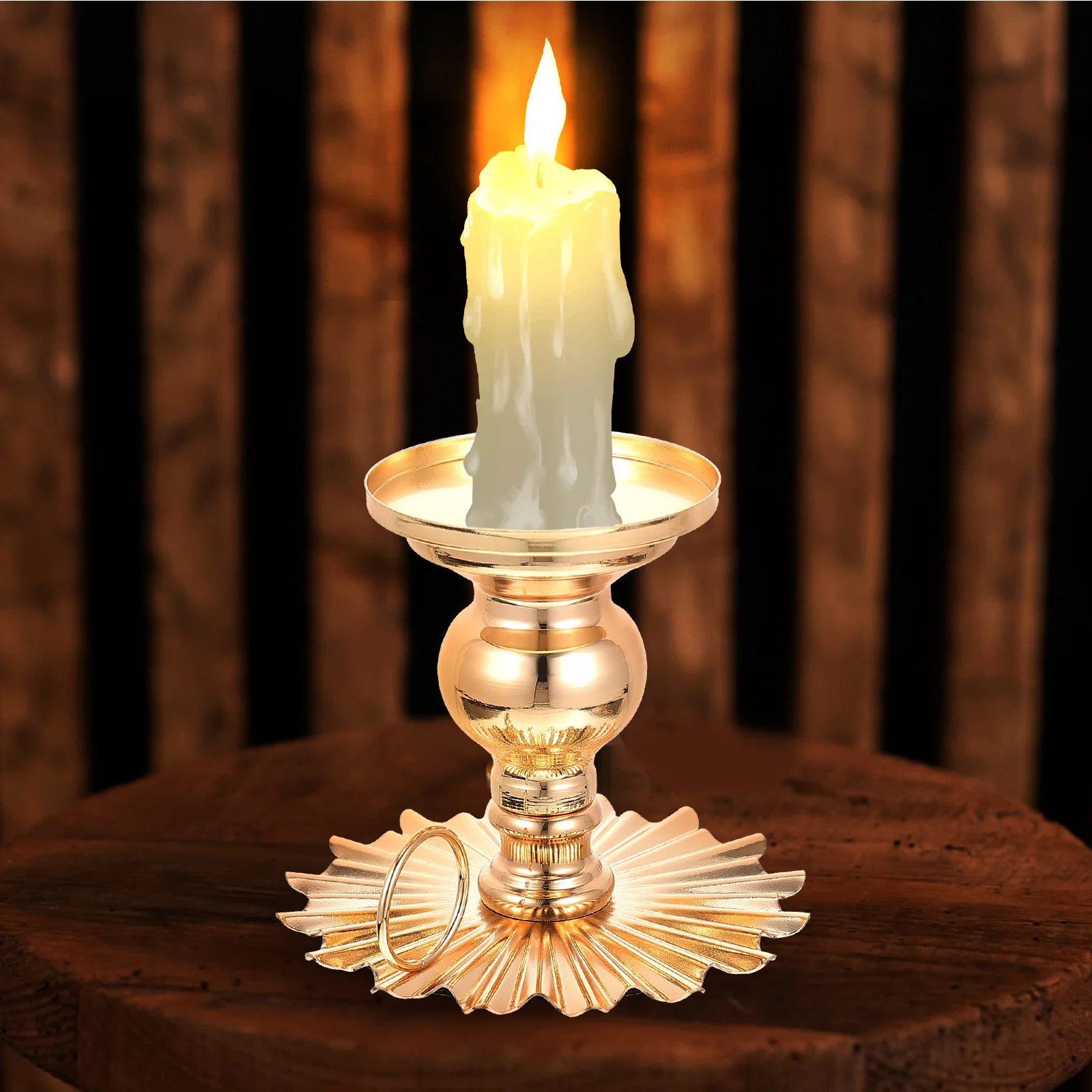 2 قطعة حامل حديد أنيق للمنزل سطح المكتب ديكور طاولة طعام رومانسية شيك حفلة حامل ديكور حفلات الزفاف