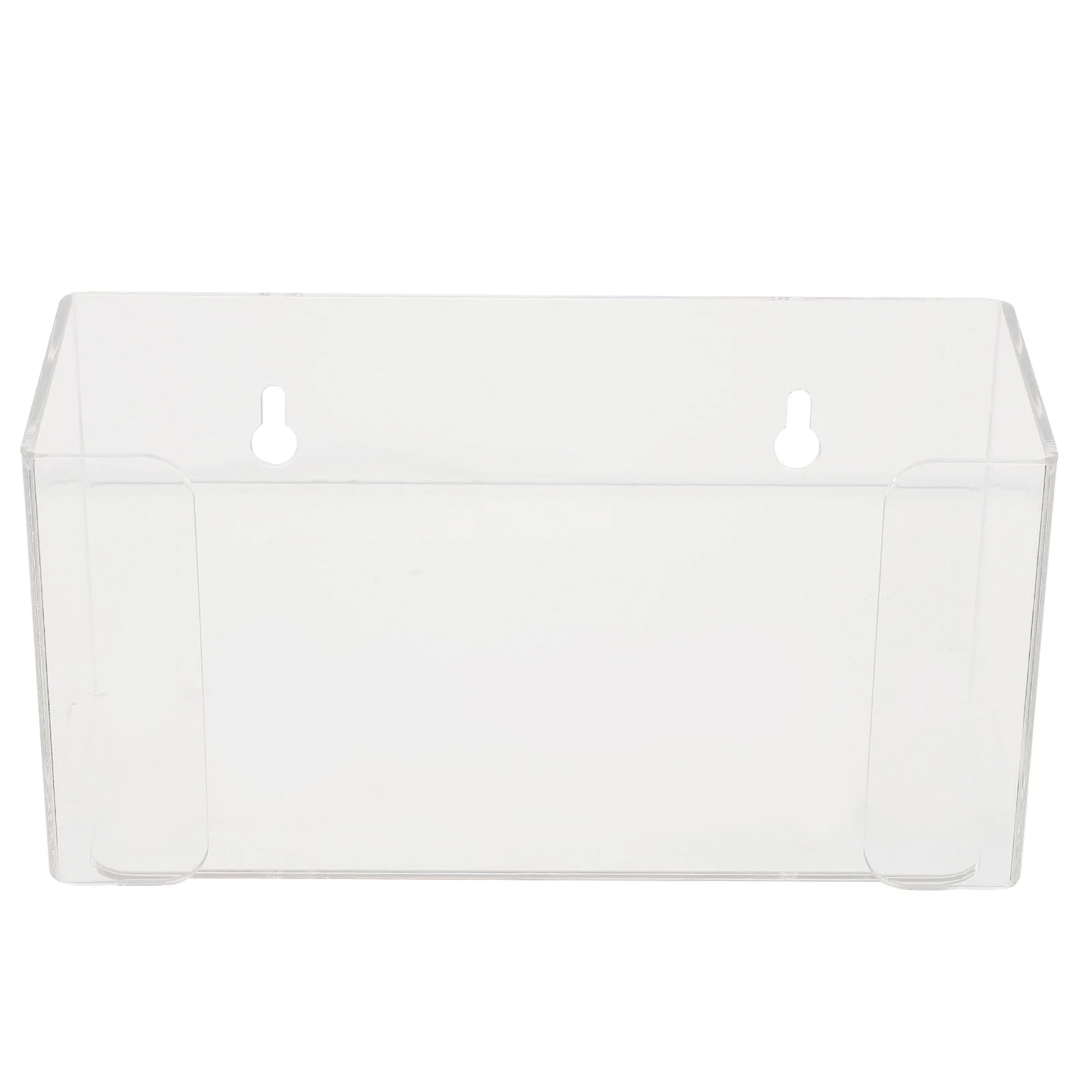 Mask Storage Box Paper Towel Holder Face Case Punching Free Wall Dispenser Disposable Tissue Acrylic Punch-free Boxes No Gloves