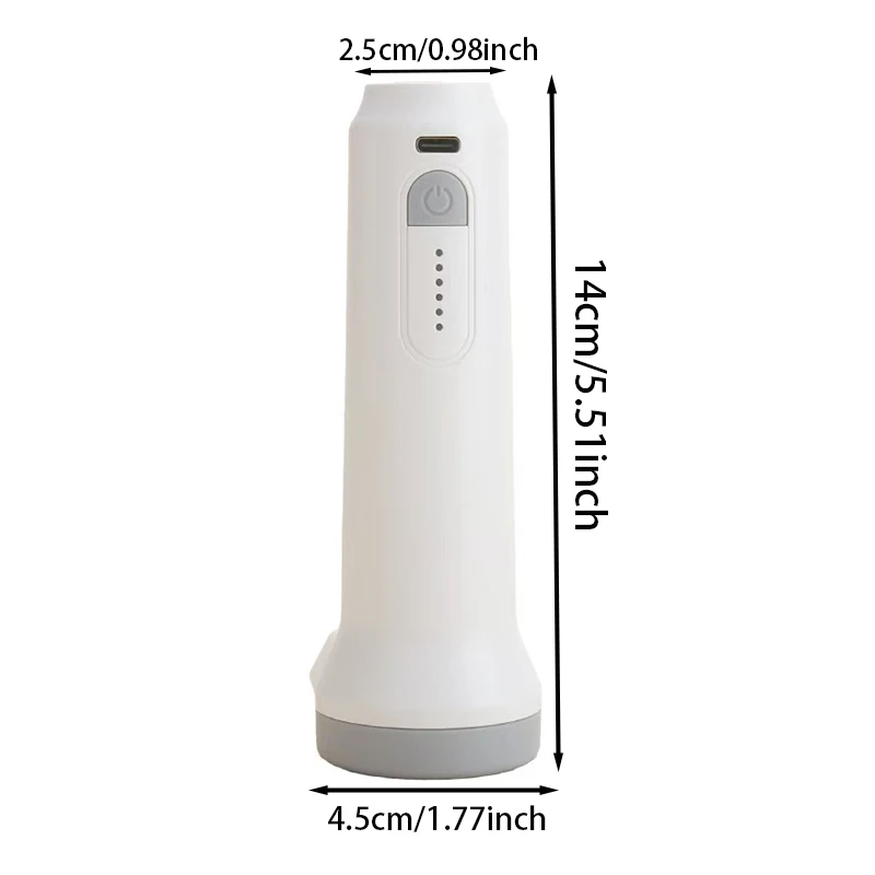 1pc USB Rechargeable Portable Cordless Electric Vacuum Pump for Storage Bags Compression Pump for Travel (Bags Not Included)