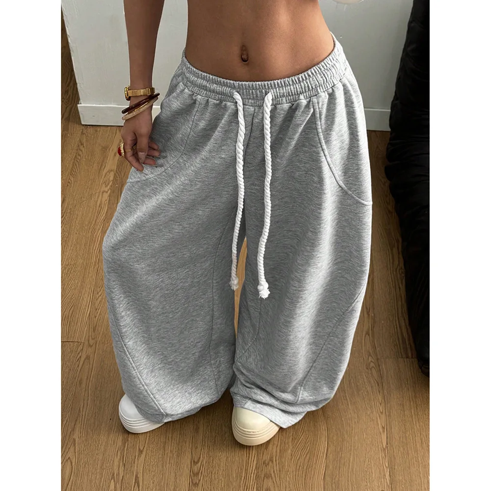 بنطال ذو قصة أرجل واسعة صغيرتي امرأة صيفية رفيعة للغاية مثقوبة ناعمة ملونة منقوشة البولكا مطابقة الشيفون المؤخرات الجوف التدريجي #5