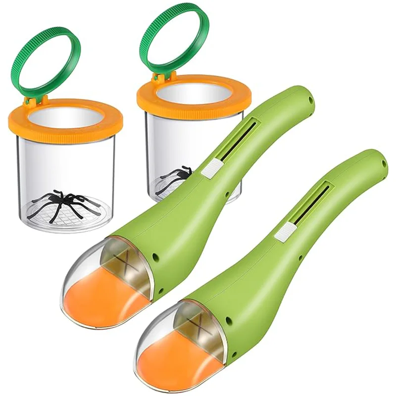 Insect Bug Catcher with Magnifier and Quick-Release Design – My Real Experience Using It to Insert Bugs Safely for Science Exploration