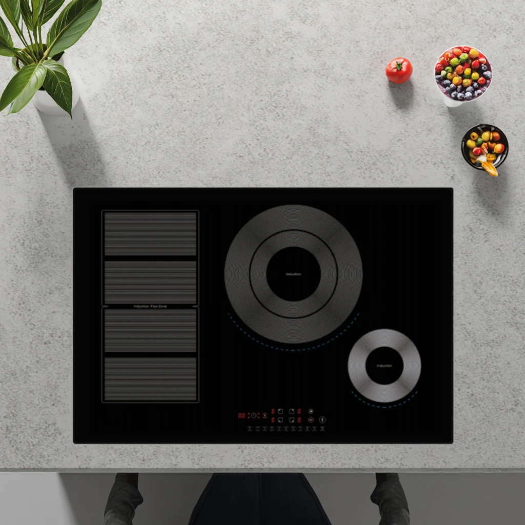 طباخ التعريفي الذكي المحمول الصيني المدمج في 4 شعلات مقاوم للماء للمطبخ