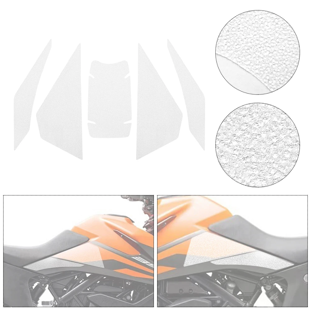 

Motorcycles Anti Slip Tank Pad Protector Sticker Decals Gas Knee Grip Traction Pad Fit for 390 ADV Adventure 2020-UP 2021 2022