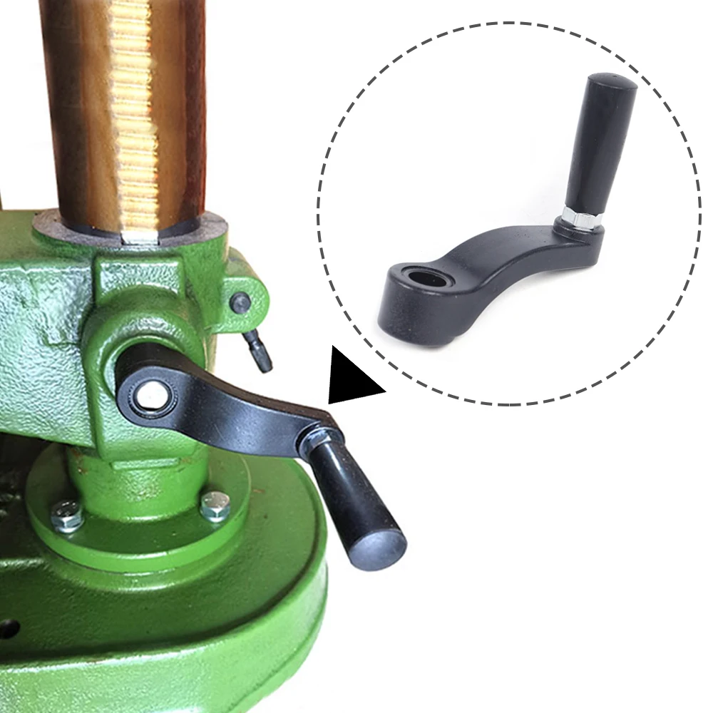 

Drill Press Table Lifting Handle, 14.3mm Diameter Crank Handle for Replacement