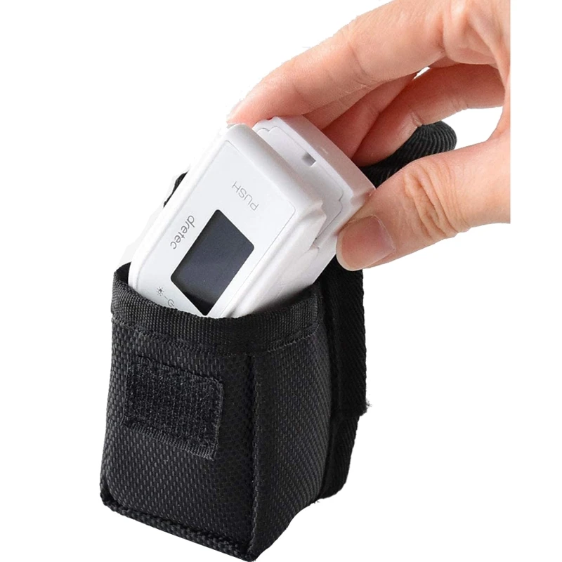 

MXMB SPO2 Oximeter for Case Lanyard Saturation Fingertip Oximeter Carry Nylon Protective Bag for Travel