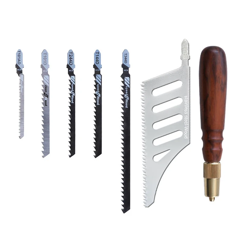 

AT19-сменные лезвия для ручной пилы, мини-пила с мелкими зубьями, набор для резки дерева, пластика, сада, бытовые деревообрабатывающие инструменты