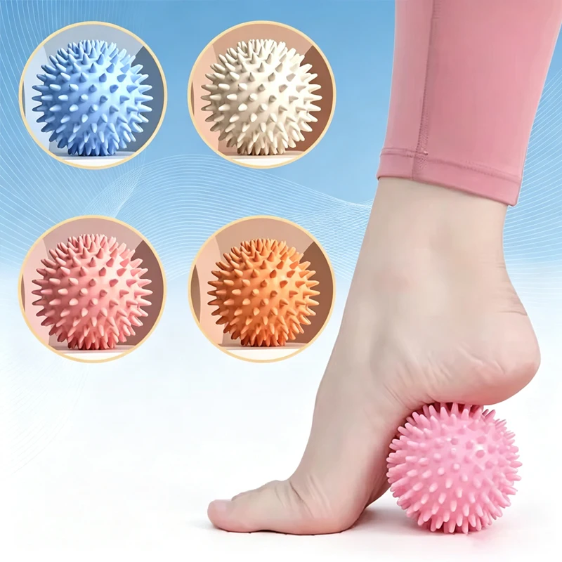 6CM Sport Massage Ball Myofascial Release Massager Spiky Deep Tissue Trigger Point Muscle Recovery Pain Relief Durable Hedgehog
