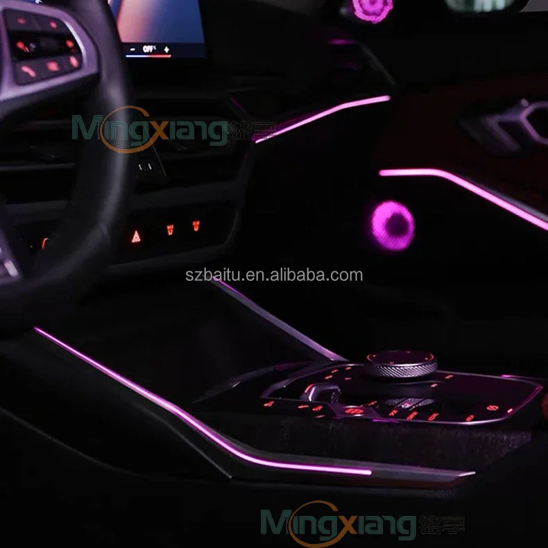 Car Ambient Light for BMW 3/4 Series G20 G22 M3 M4 I3 20-23 Saddle Led Plug and Play Center Armrest Saddle Light!