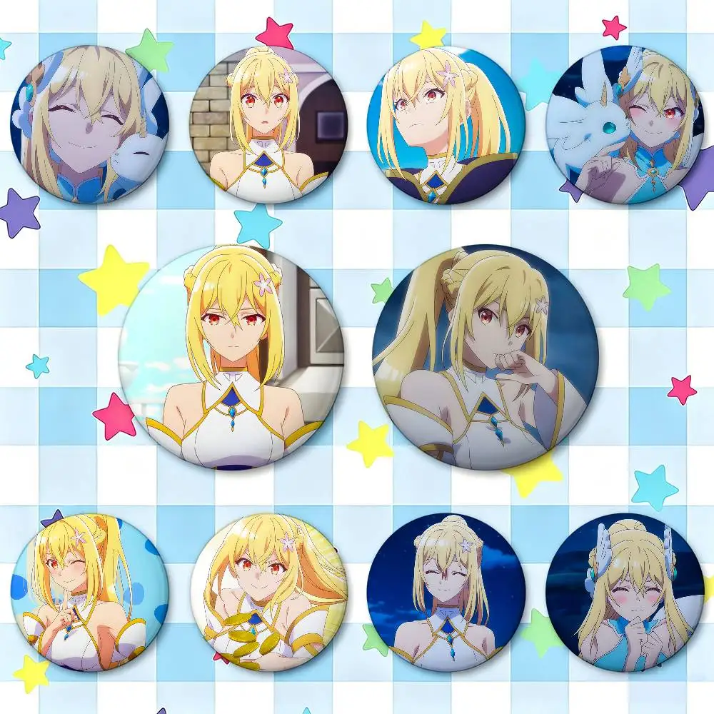 Lena Bogus Skill Fruitmaster Badges Button Round Creative Pin Brooch Badge Bag Decor Accessories Fans Collect Friends Gifts