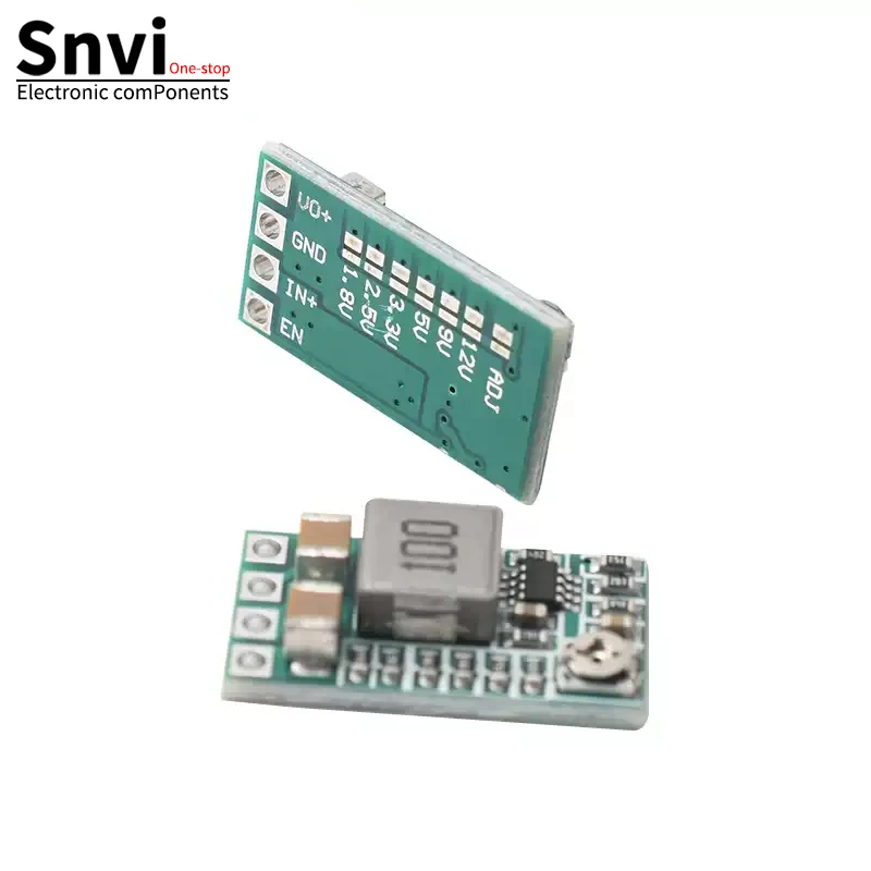 Mini DC-DC 12-24V auf 5V 3A Step-Down-Stromversorgungsmodul Spannungswandler Einstellbar 97,5% 1,8V 2,5V 3,3V 5V 9V 12V – Detail 3
