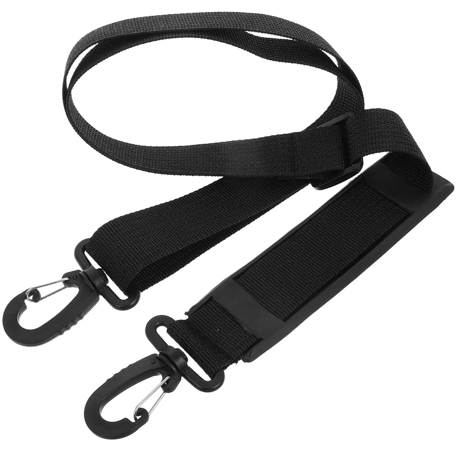 

Black Adjustable Shoulder Strap Wide Crossbody Purse Strap Replacement Handbag Universal Adjustable Straps Suitcase Straps