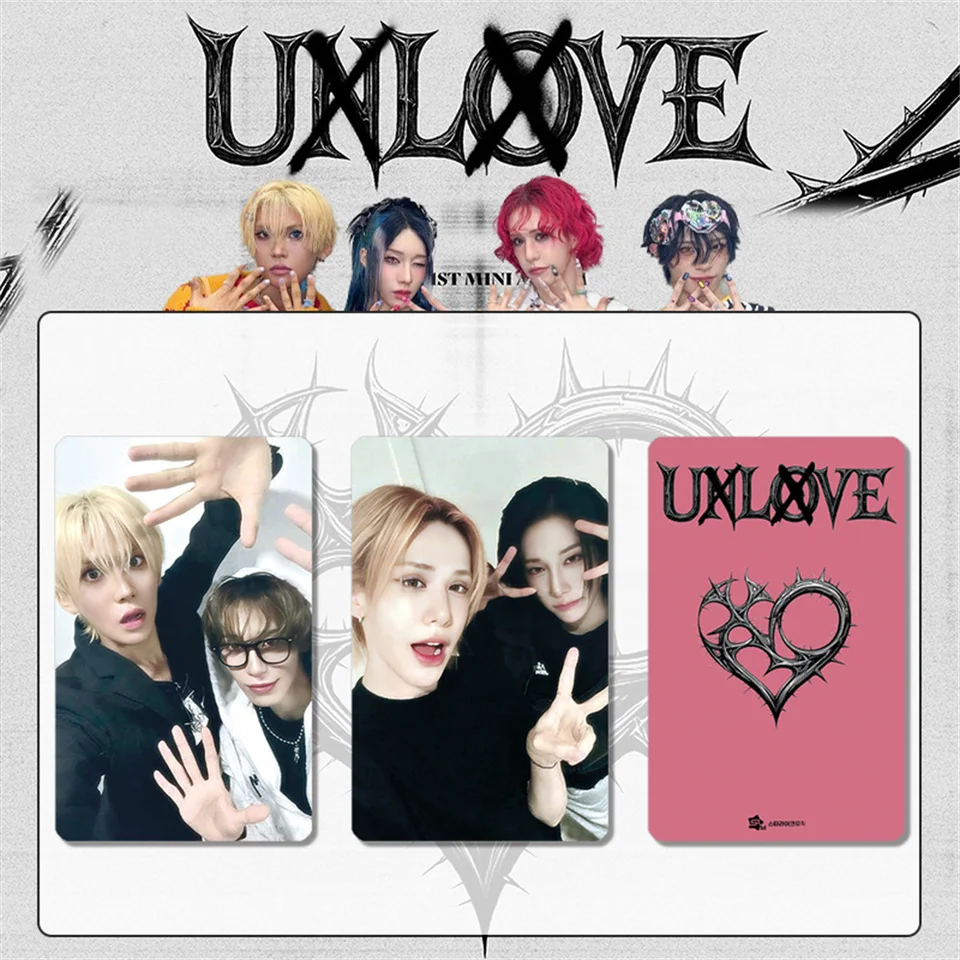 Kpop XLOV 1st Mini Album UXLXVE Photo Card Wumuti Rui Hyun Haru HD