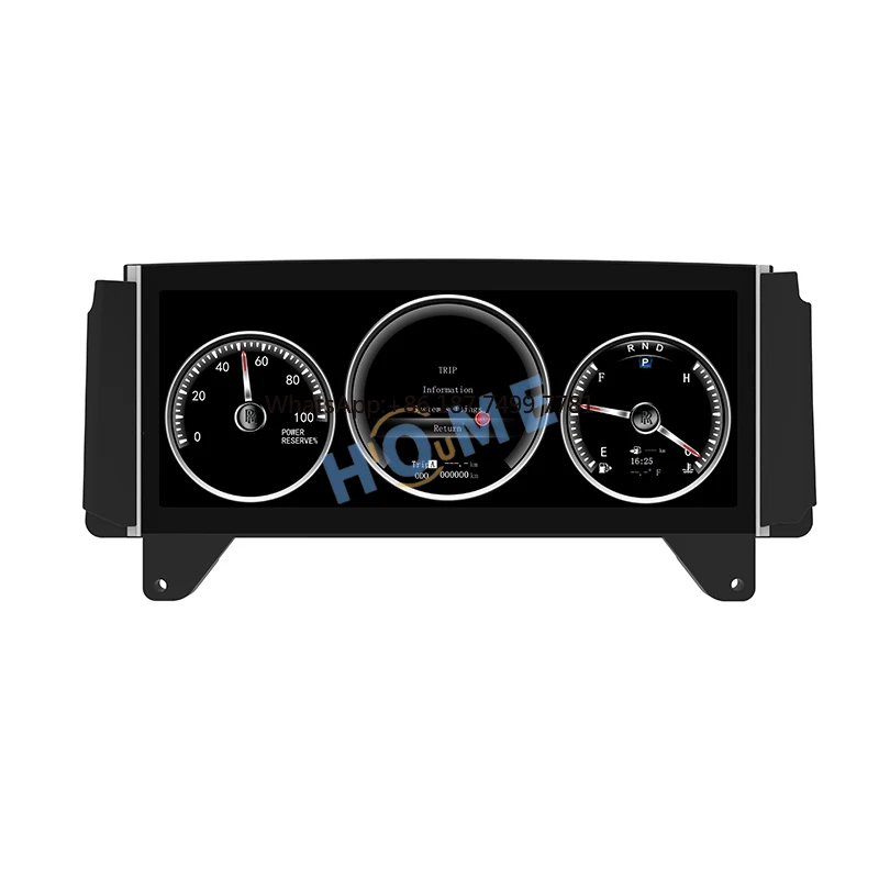 

12.5" Linux System Virtual Dashboard Speedometer Panel LCD Digital Cluster Instrument Cockpit for . Phantom 2004 -2013