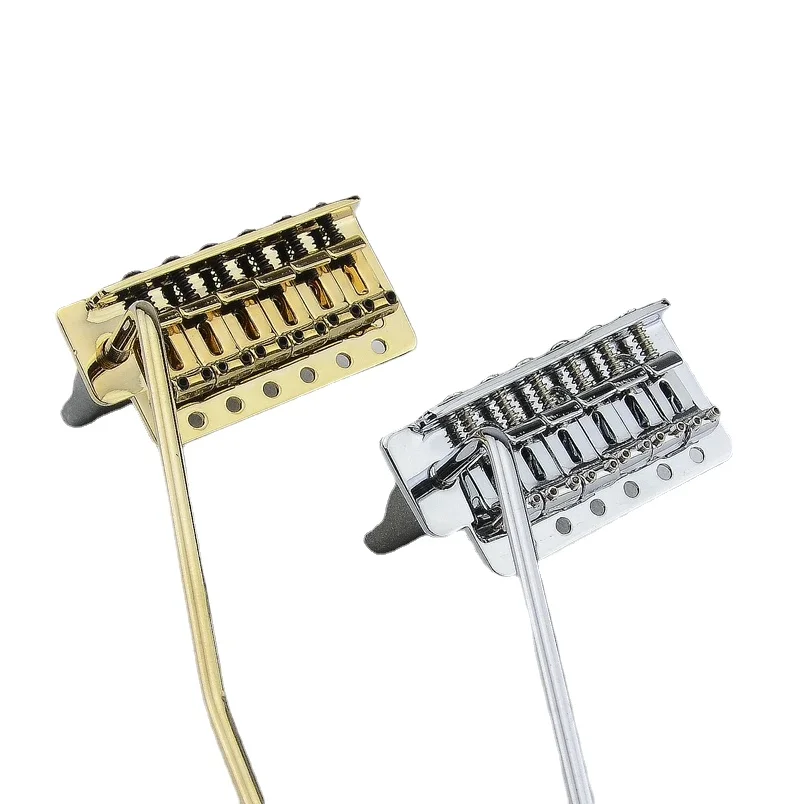 

【Made in Korea】 1 Set Vintage Style Electric Guitar Tremolo Bridge ( #1172 ) Gold/Chrome Accessories