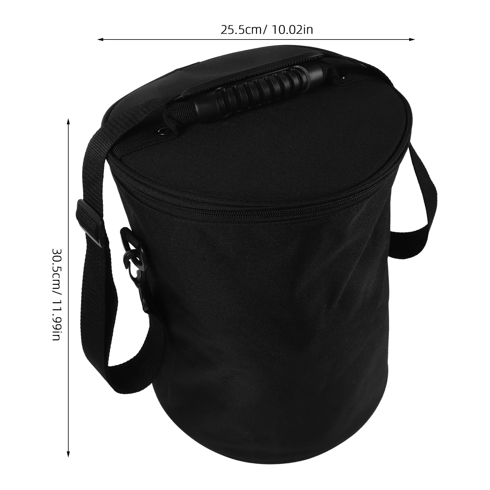 Waterproof Ice Hockey Gear Bag Large Capacity 12x10 Inch Puck Storage Bag Organizer Carrying Trainer Equipment Storage