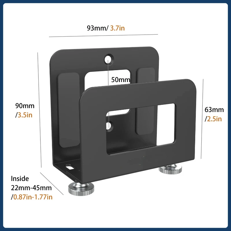 Adjustable Small Device Wall Mount Holder for TV 3/4/4k,Router,Modem,TV Box and Other Media Players