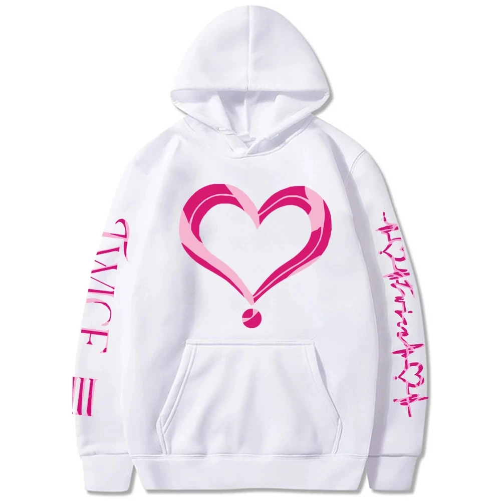 Kpop Twice 4Th World Tour Iii Casual Hip Hop Tracksuit Women Sweatshirts Pullover Hoodies Tops Sweatshirt Streetwear Fans Gift 