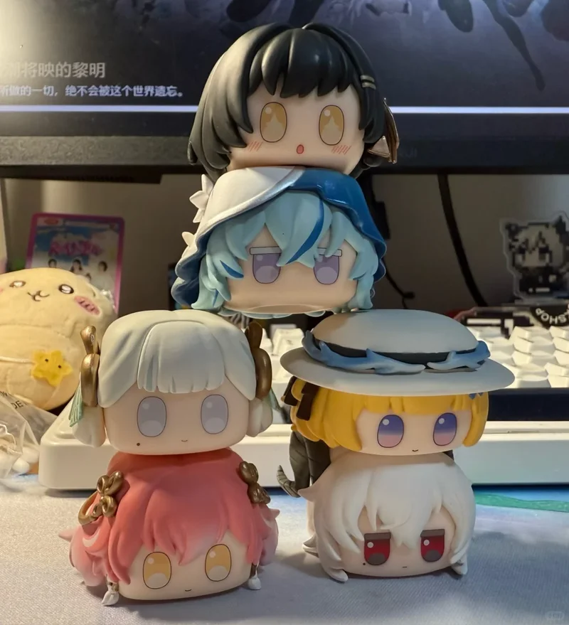 New Genuine Wuthering Waves Doll Series Blind Box Kawaii Mystery Box Desktop Decoration Anime Figure Christmas Gift Trendy Toy
