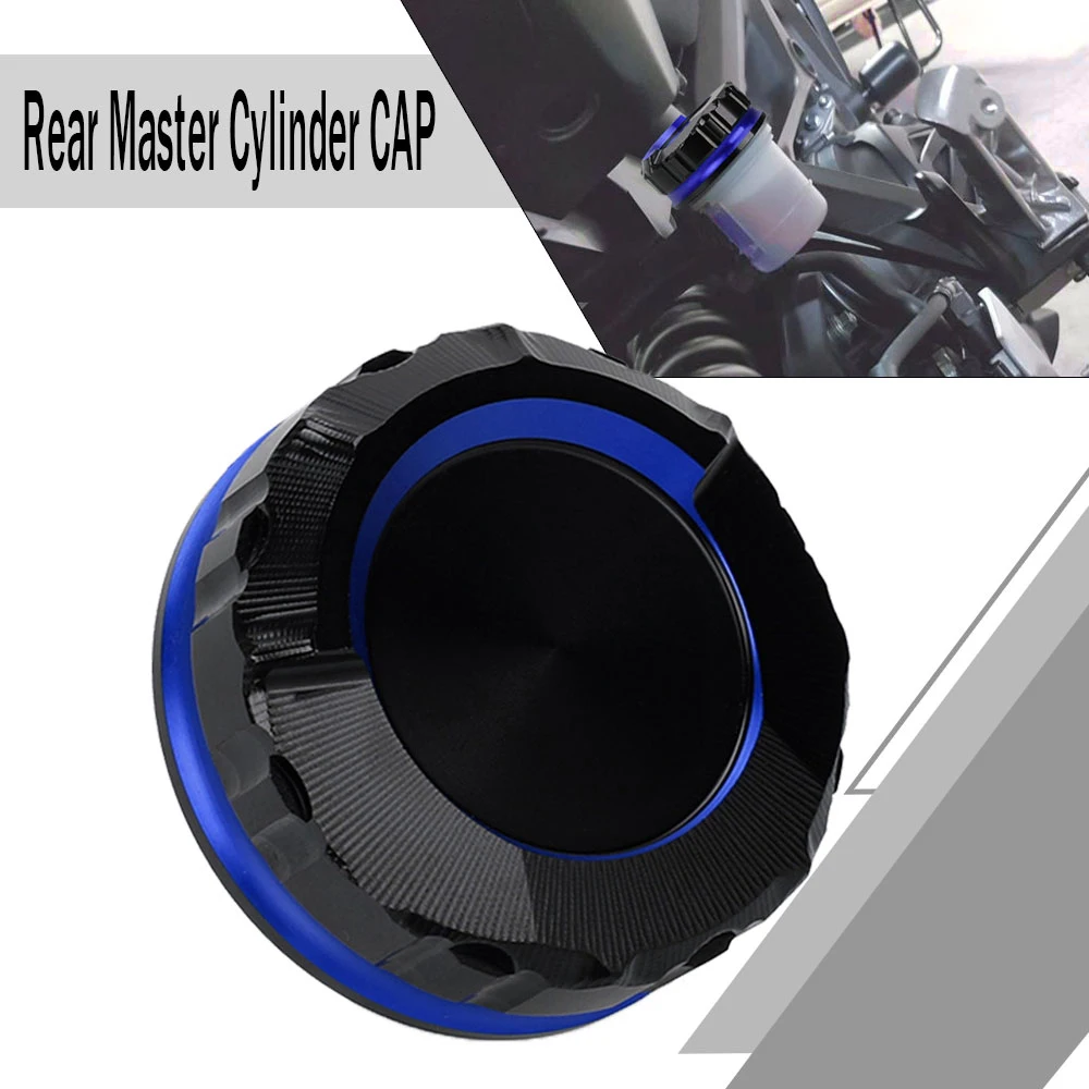 

For Yamaha MT09 MT-09 MT 09 SP 2023 2022-2018 Rear Brake Fluid Cylinder Master Reservoir Cover Oil Cap Motorcycle Accessories