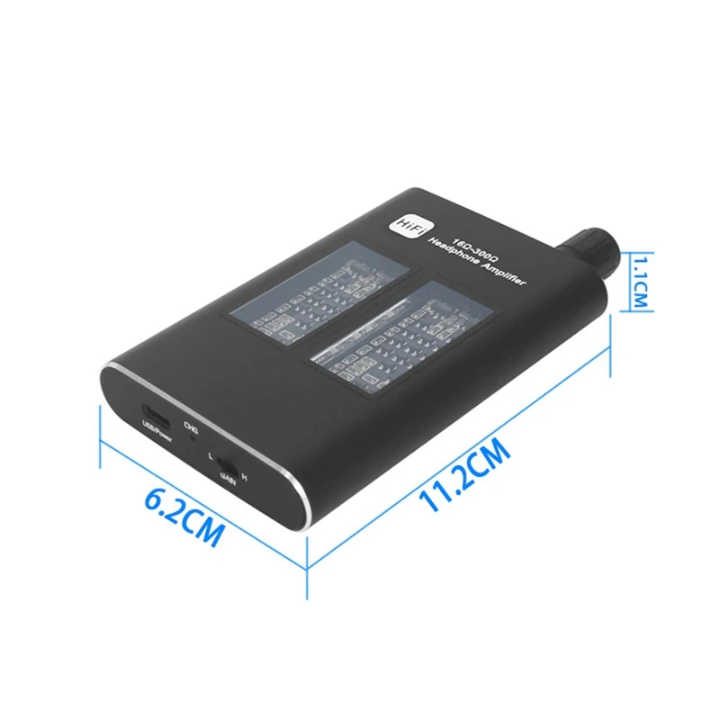 Class-A 16-300 أوم 3.5 مللي متر جاك Aux المحمولة مكبر للصوت قابل للتعديل الصوت مكبر للصوت للهاتف مشغل موسيقى