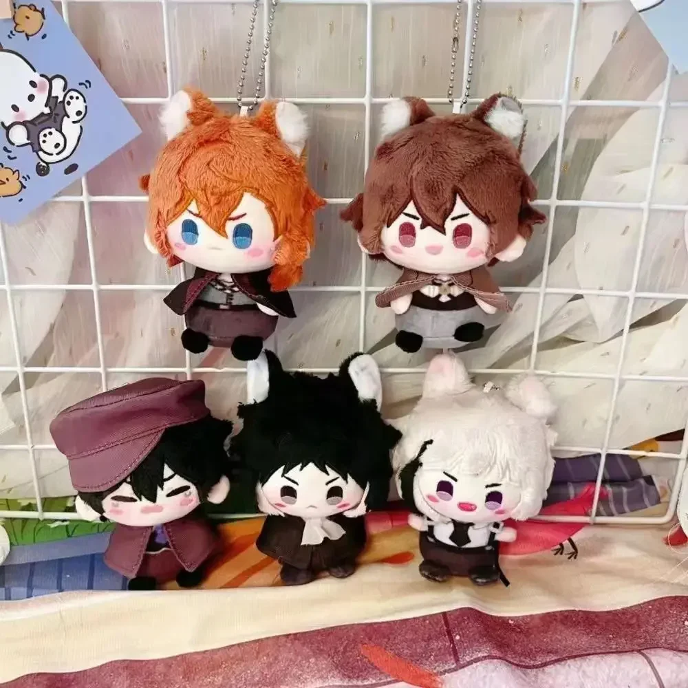 Plush Pendant Edogawa Ranpo Ryunosuke Akutagawa Nakahara Chuuya Dazai Osamu Dostoevsk Gogol Anime Stuffed Doll