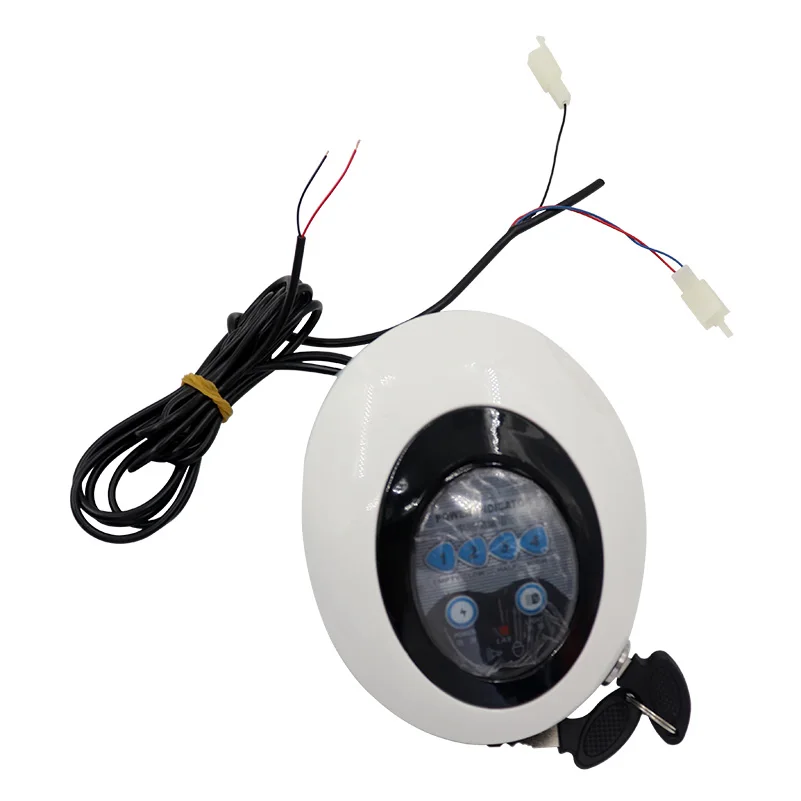 

6XDB E-Scooter Dashboard LED Light Headlight Horn Battery Electric Quantity Display