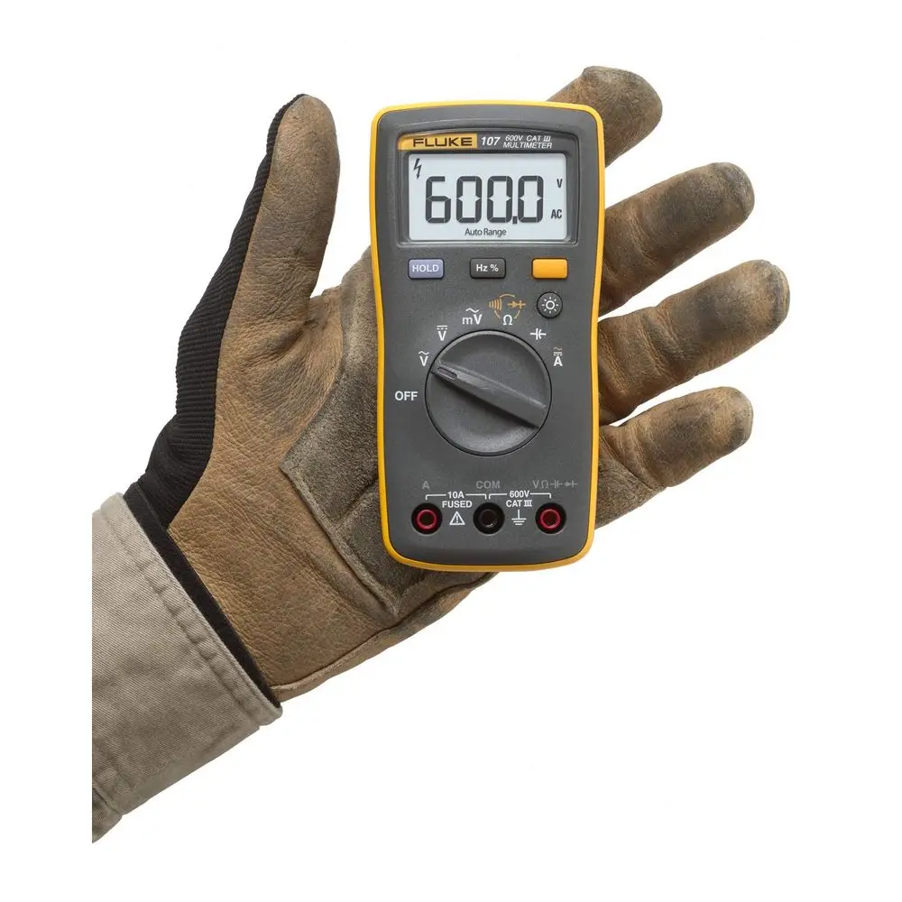 Handheld Digital Multimeter 107 Gray