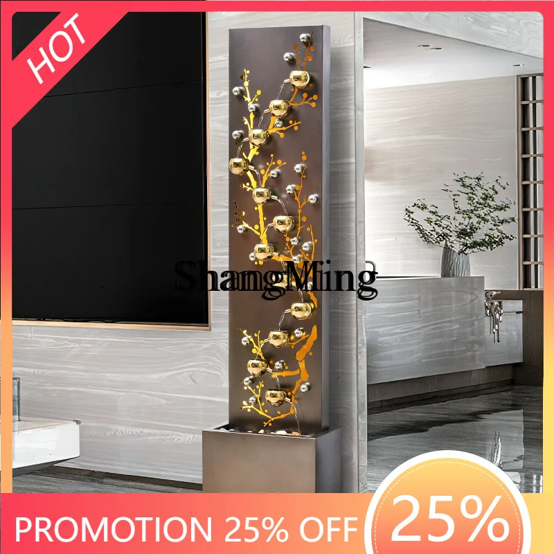 

FG Shengcai Flowing Water Fountain Ornament Living Room Indoor Entrance Water View Home Furnishing Joe Ornament Ornament